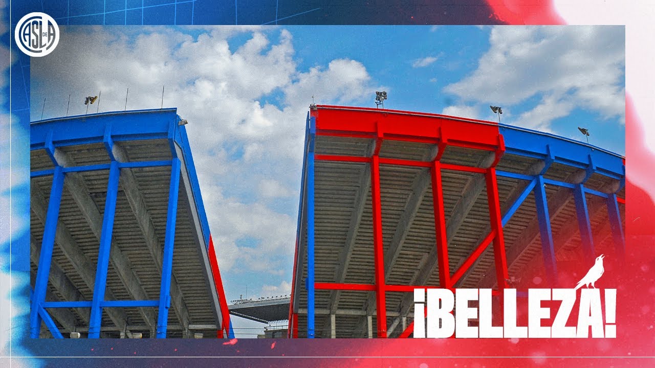 El Bidegain, hecho una pinturita 🔵🔴