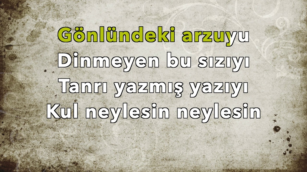 Bak Yine Geçti Bahar (Acem-Kürdi Şarkı)KARAOKE