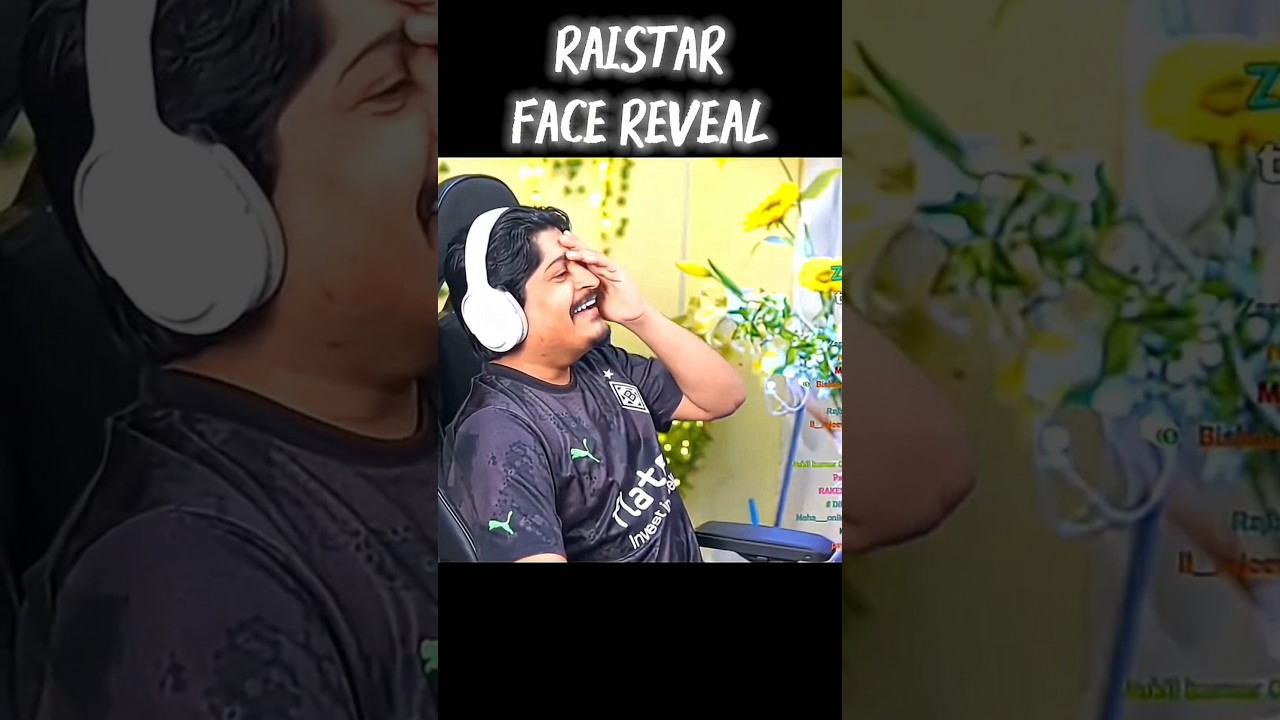 RAISTAR face reveal in Gyan bhai live stream #freefire #gyangaming #raistar  #raistarfacerevel