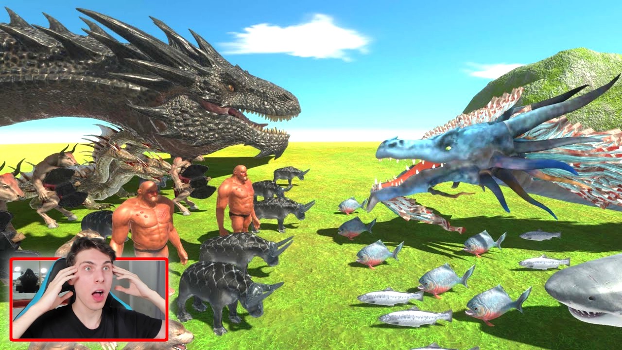 DRAGON CHINO VS DRAGON OCCIDENTAL NIVEL DE BATALLA - REACCION THEKALO