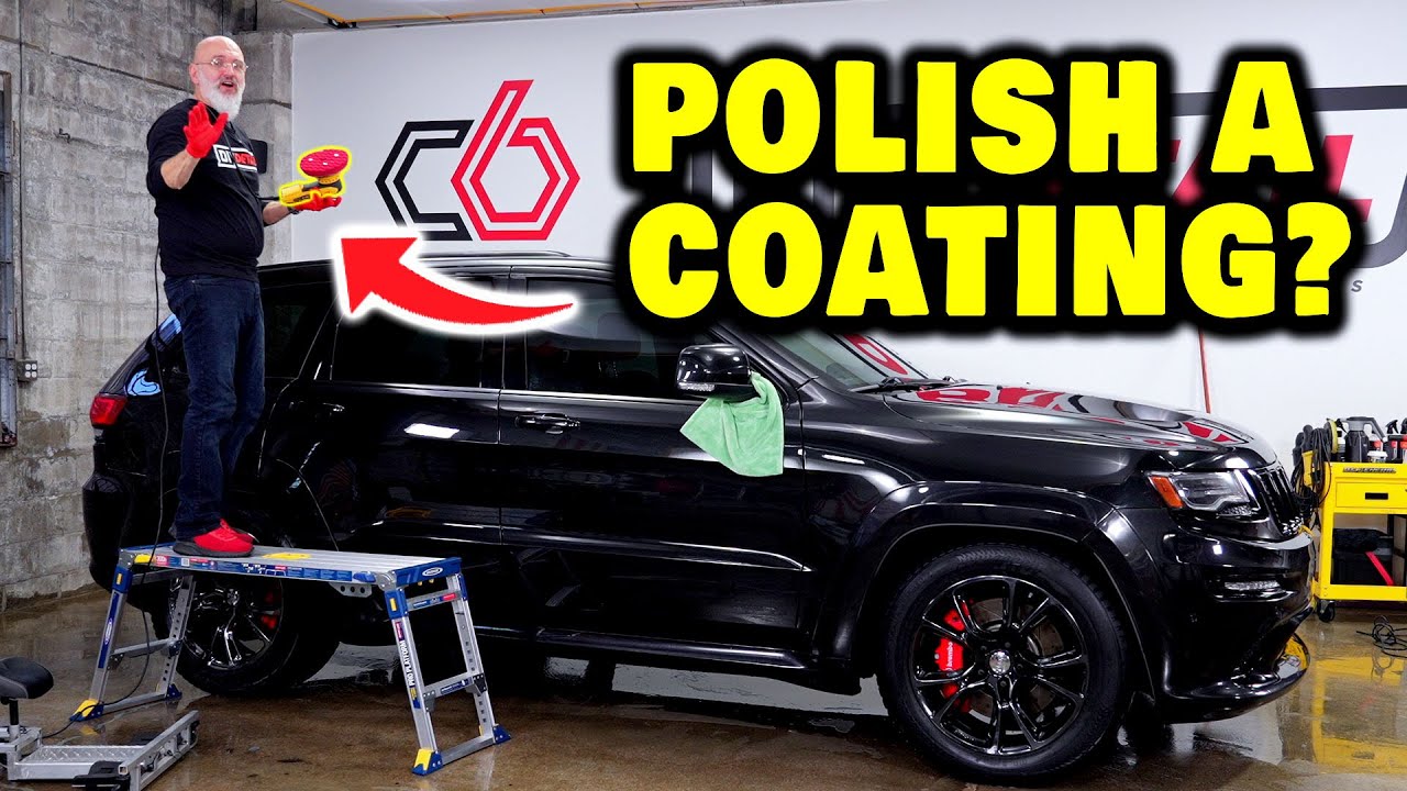 POLISHING a coated car?! How to rejuvenate your ceramic coating (step by step process)
