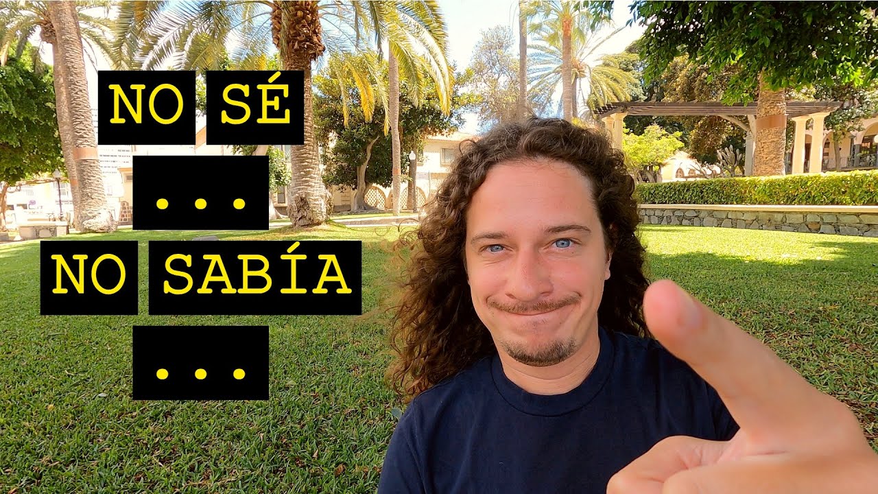 Nie mówcie NO SÉ QUE...! | NO SÉ i NO SABÍA w języku hiszpańskim | Hablo Español 209