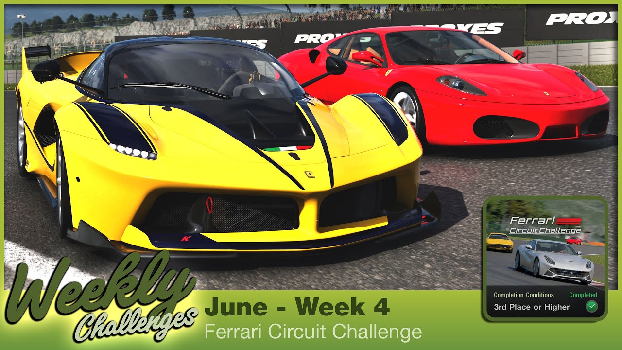 Ferrari Circuit Challenge I Weekly Challenges I June - Week 4 I Gran Turismo 7