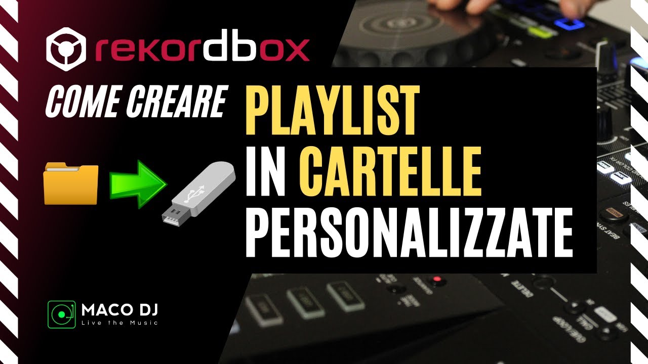 Come creare playlist in cartelle personalizzate su Rekordbox DJ (2022)