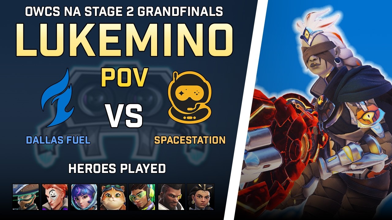 [ Lukemino ] Fully FLEXING Support | Dallas Fuel vs Spacestation | OWCS NA Stage 2 GRAND FINAL