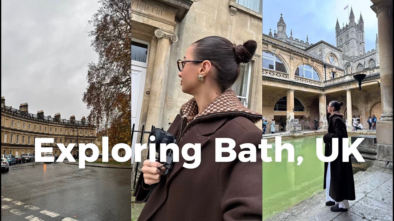 A Cozy Trip to Bath: Roman Baths, Pump Room & Bridgerton Spots