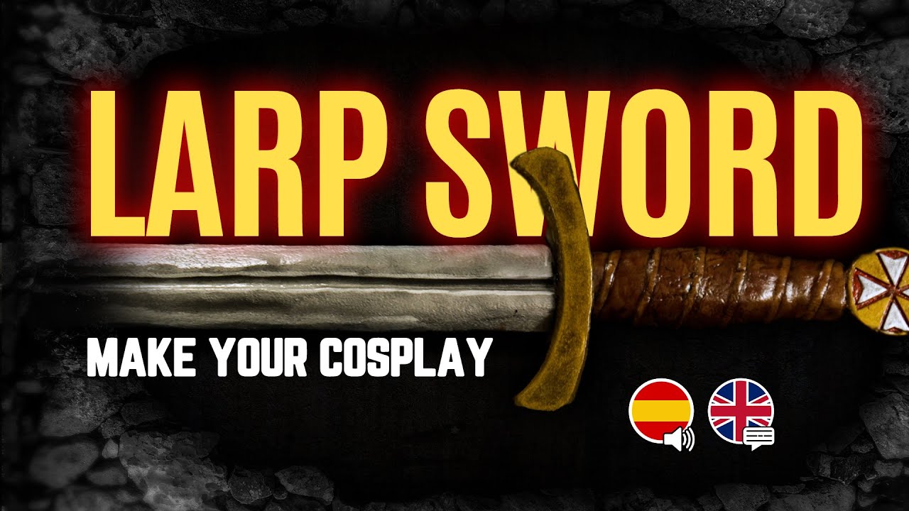 Espada LARP desde cero 🛠️🗡️