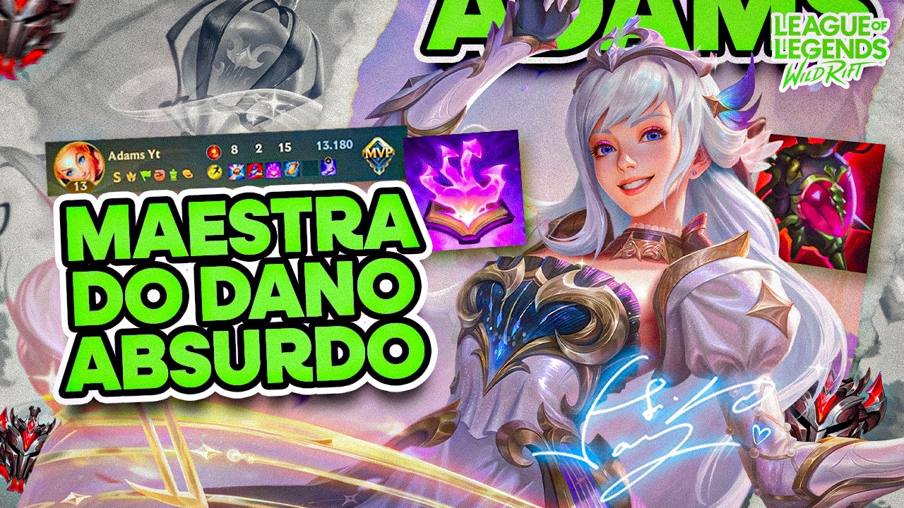 essa varinha dá muito dano - GAMEPLAY LUX LOVE CONFESSION PRESTÍGIO | Wild Rift