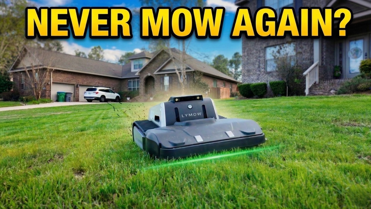 Best Robot Mower for Large Yards? Lymow One Plus