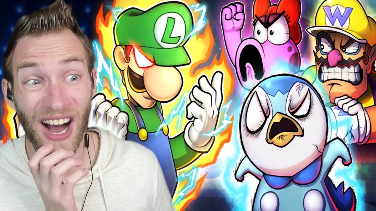 ОН САМЫЙ СИЛЬНЫЙ!!! Реакция на &laquo;Я стал РЕЙДОВЫМ БОССОМ в Mario Party&raquo; от King of Skill