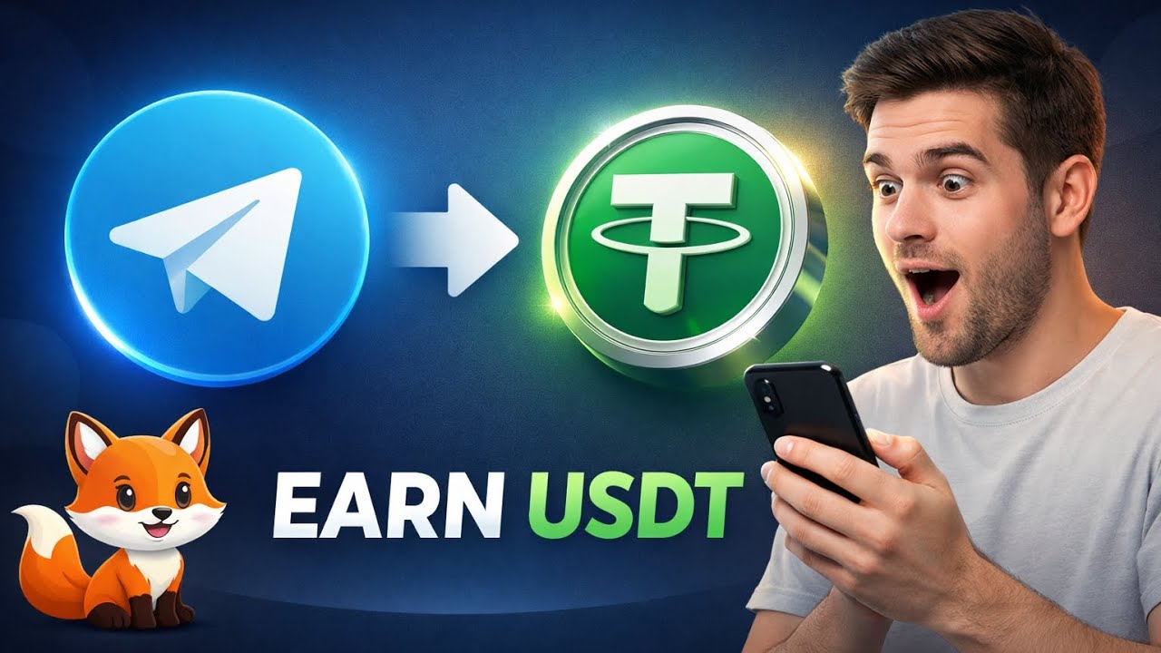 FoxiGrow Bot Tutorial &ndash; How To Earn USDT From Telegram