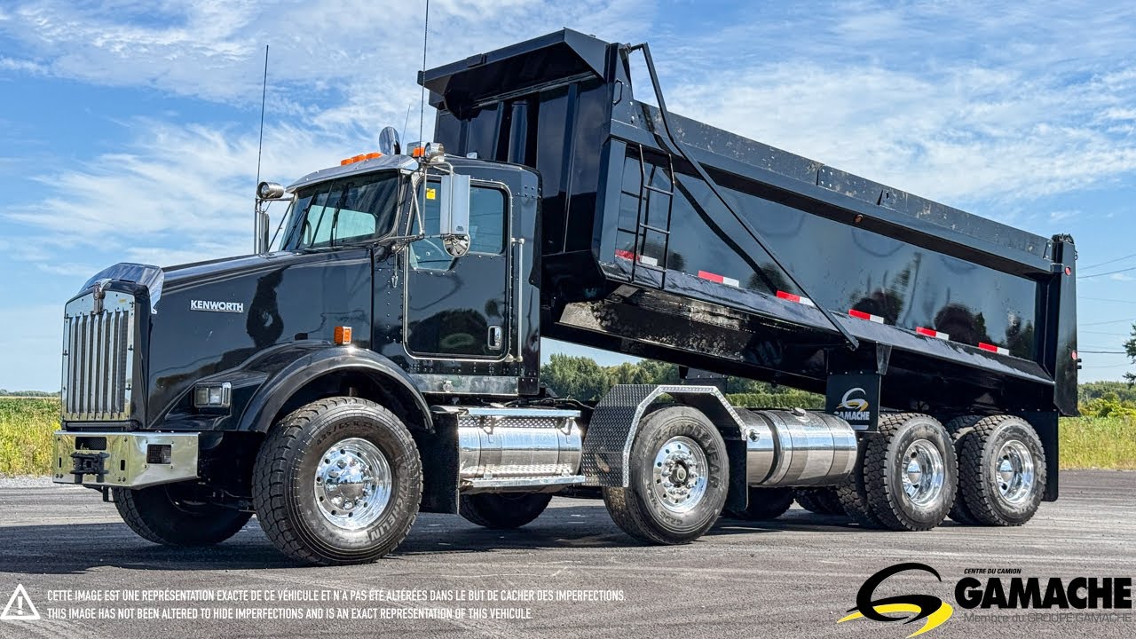 C-35467 2014 KENWORTH T800 BENNE BASCULANTE / CAMION DOMPEUR 12 ROUES