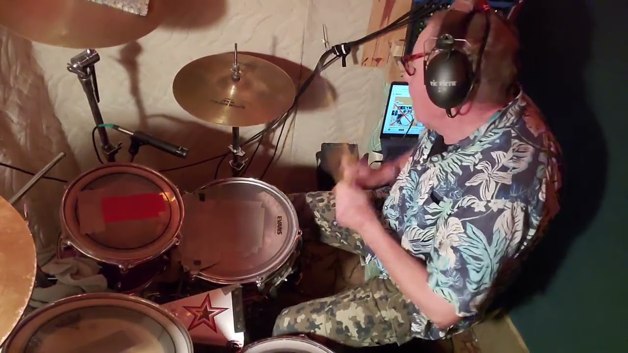 Johnny B Goode Drum Cover, drum-less backing recorded 01-27-2026.