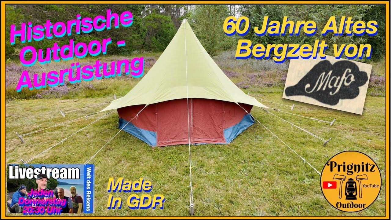 Historisches MaFo Bergzelt
