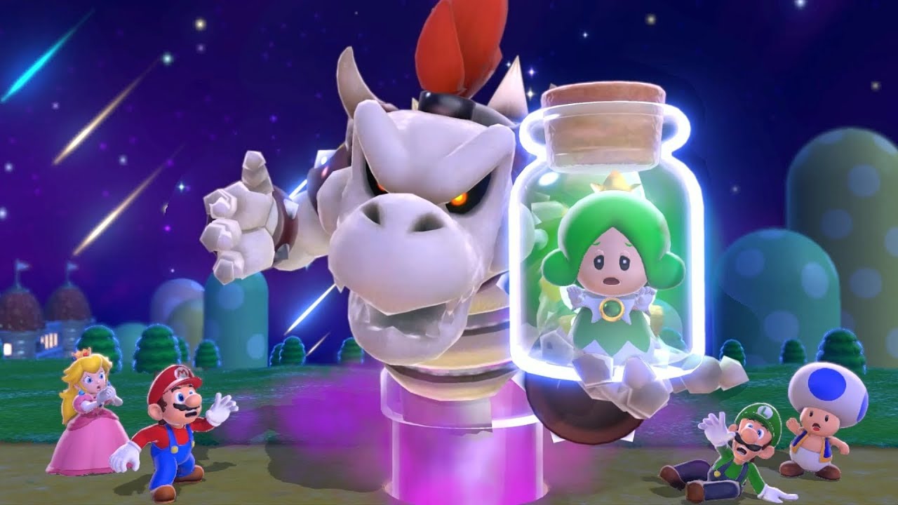 Super Mario 3D World - Dry Bowser Boss Battle