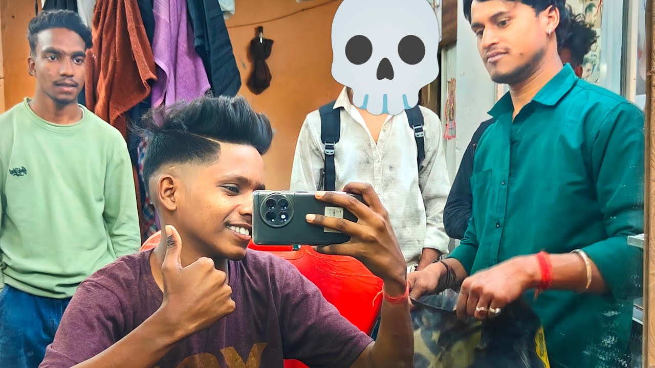 Exam se Pahle Haircut Kar waha liye 😮