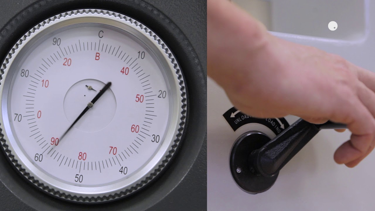 INNOVATEST Analogue Rockwell 600a Hardness Tester Video