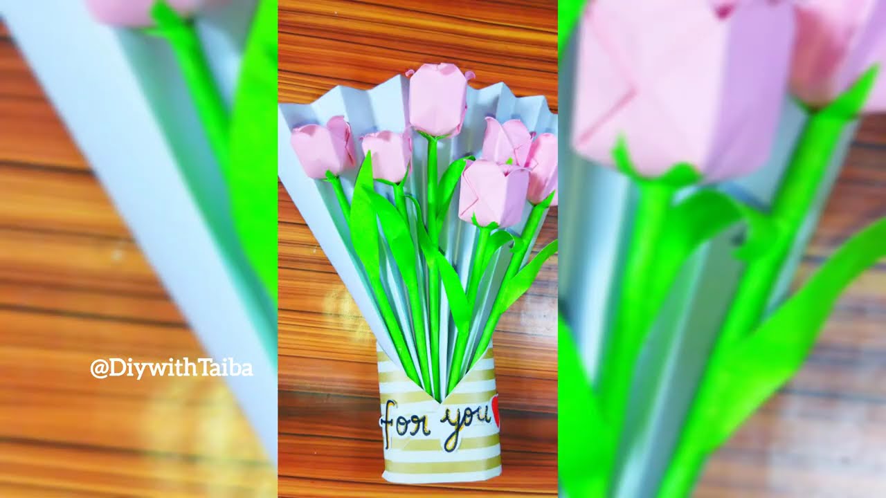 Mother's Day special bouquet 💐 #viralvideo #craftideas #paperflower #bouquet  #diycrafts #art #diy