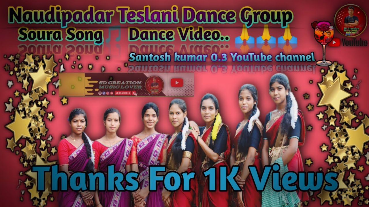 Naudipadar Teslani Dance Group//Ija Ija Ija Mojaja Agasha Soura Song//Soura Dance/ SD Creation