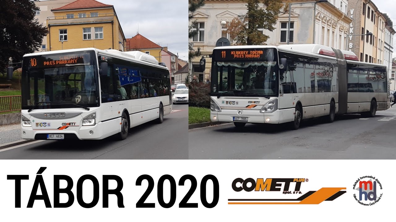 Buses in Tábor-Autobusy v Táboře
