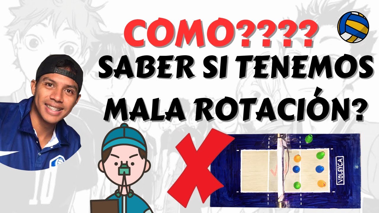 COMO SABER SI TENEMOS MALA ROTACIÓN EN VOLEIBOL ‼️⁉️☠️🏐 #haikyuu #voleibol #voley #voleiboldeplaya