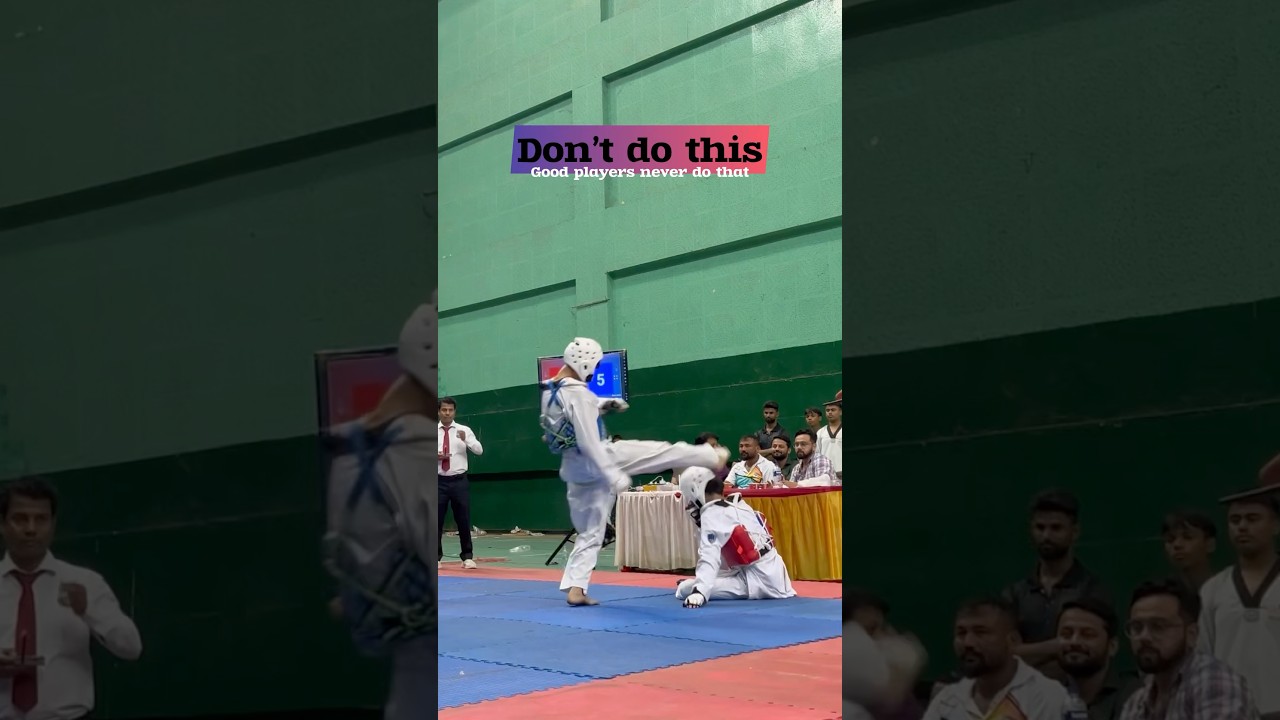 Don&rsquo;t do this 🤬 #taekwondo  #sports #aggressive #shortsvideos