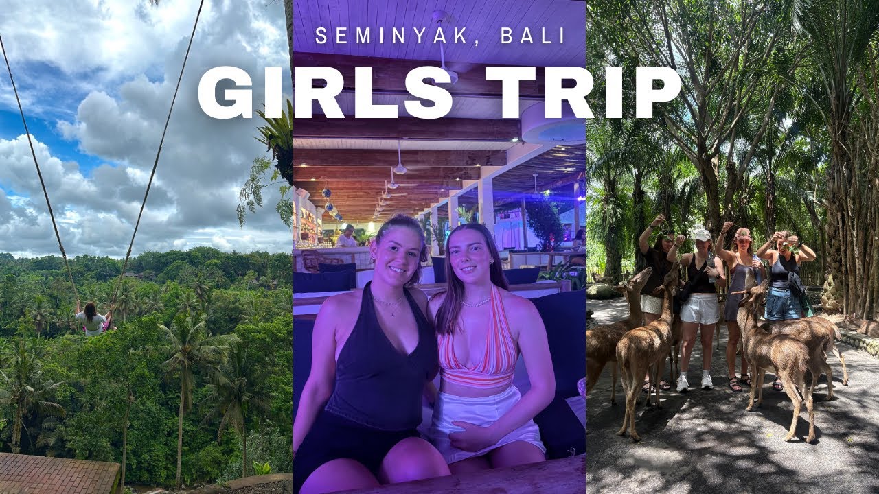 GIRLS TRIP TO BALI 🐚☀️👙