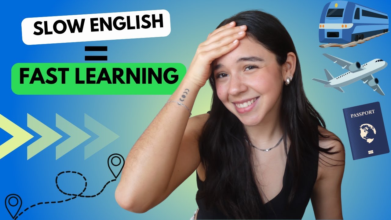 SLOW English Listening: Real Travel Stories & Useful Vocabulary (how I survived)