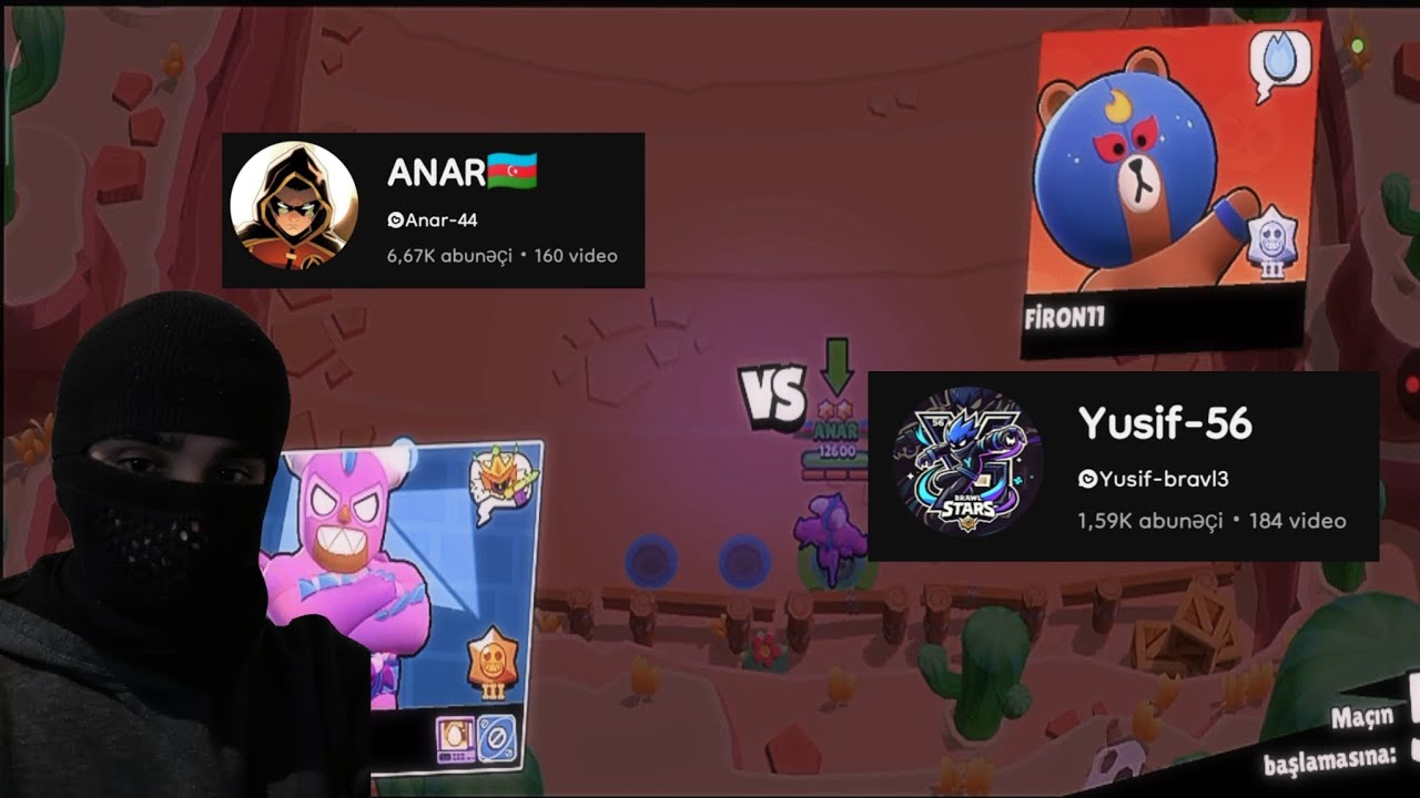 YouTuber dostumla VS atdım #brawlstarsAzərbaycan