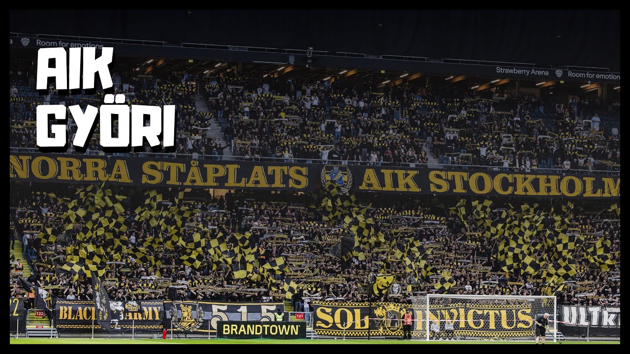 AIK - Györi | Conference League kval | Första halvlek | 2025