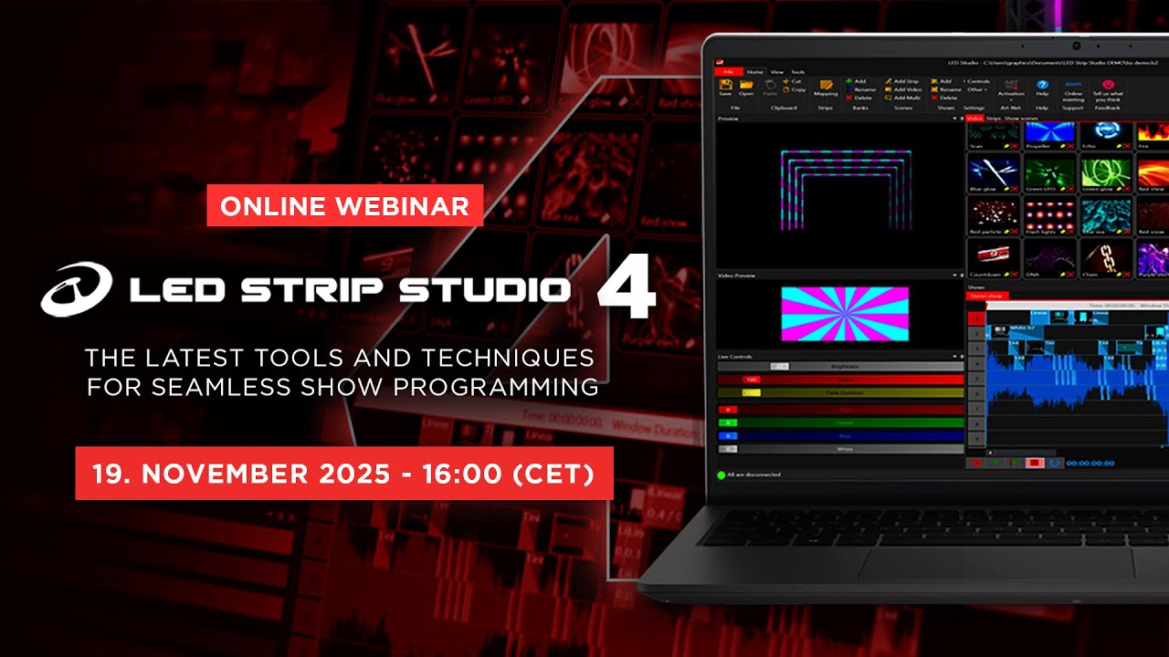 How to program a show? - LSS4 Software
