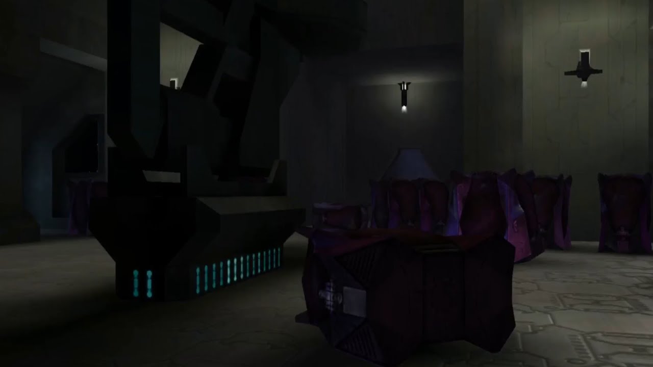 10 Hour HaloCE - White Noise Mysterious Distant Forerunner installation Deep Rumbles