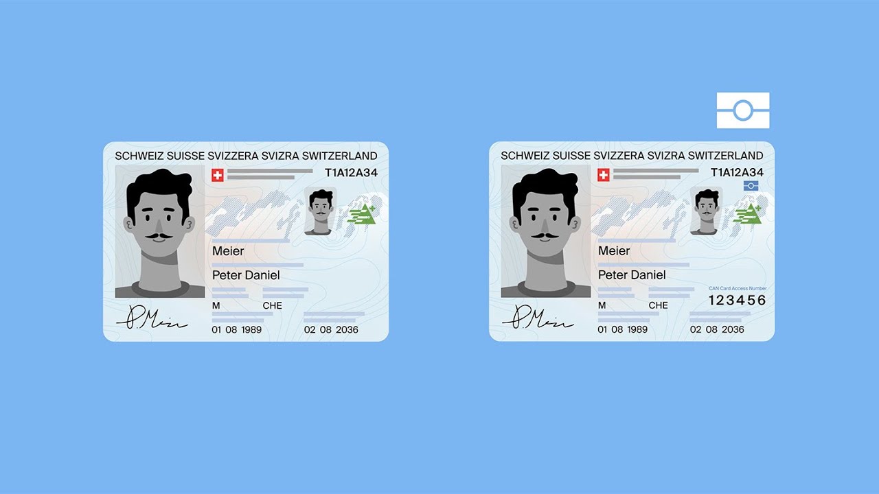 Development of the first Swiss biometric identity card