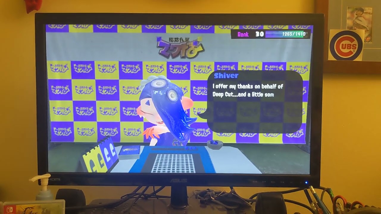 Splatoon 3 Shiver Card Sleeves on Thanksgiving!