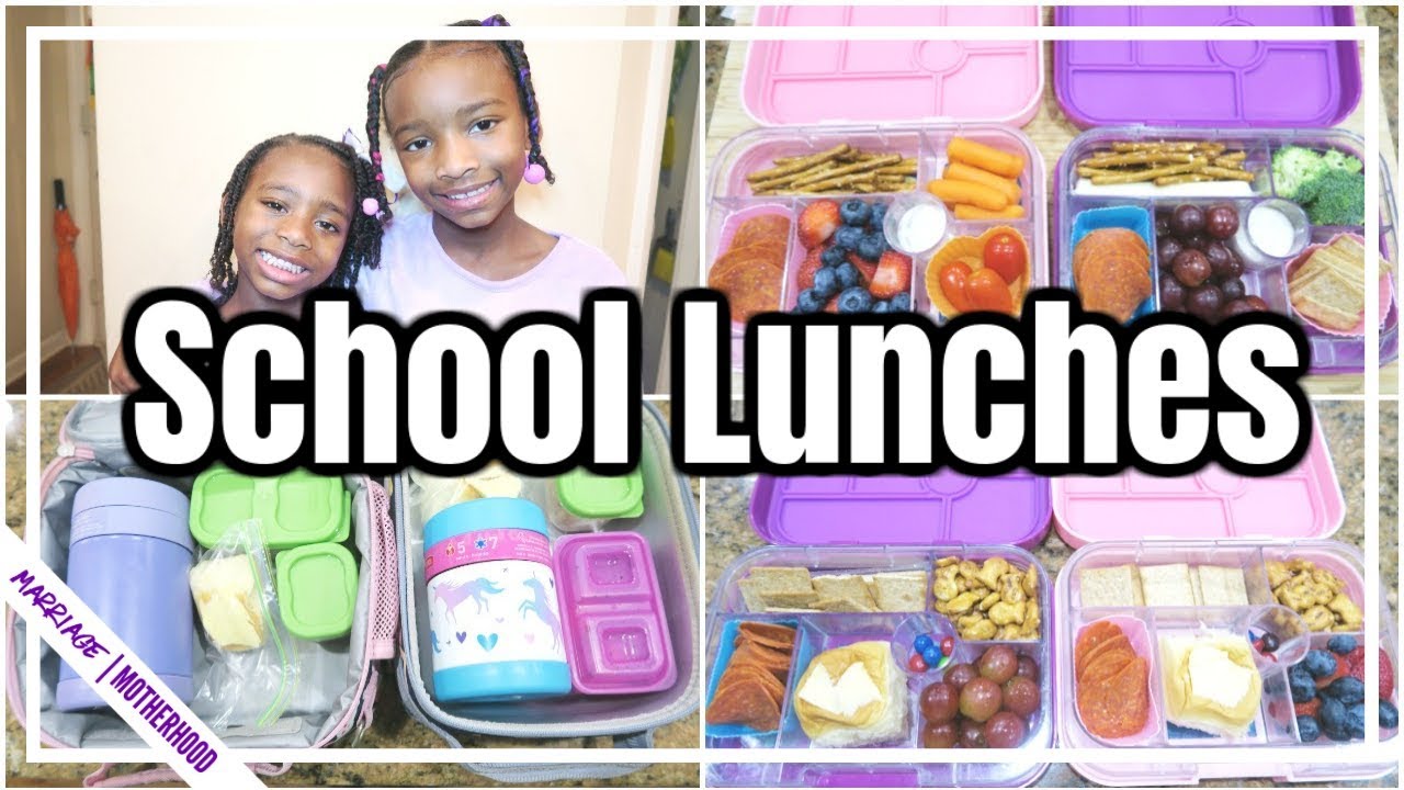 🍎BACK TO SCHOOL 2019 ✏️ 🎒 SCHOOL LUNCHES