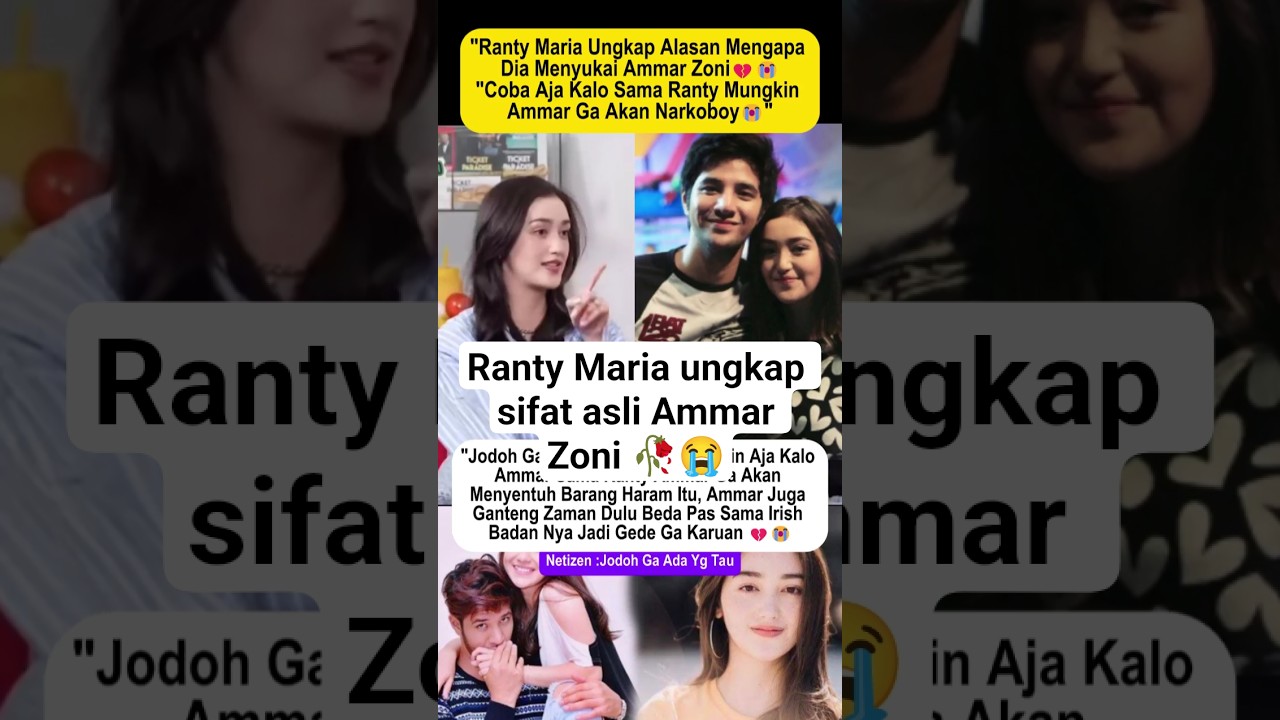 Ammar Zoni dan Ranty Maria 