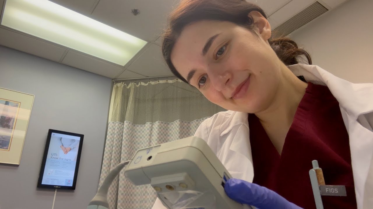 ASMR| Seeing the OBGYN- You are 27 Weeks Pregnant!  (Heart Tones, Measuring, Real Medical Office)