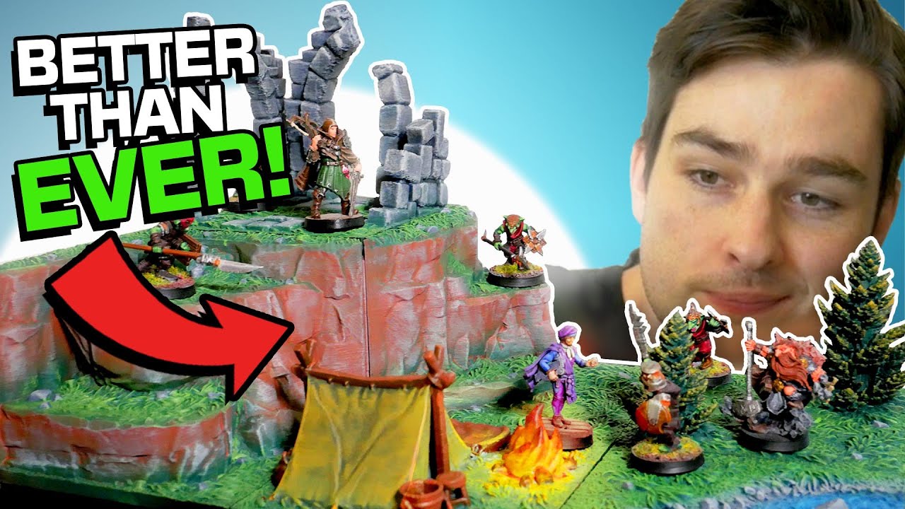 AWESOME Elevated D&D Terrain | DungeonBlocks XL!
