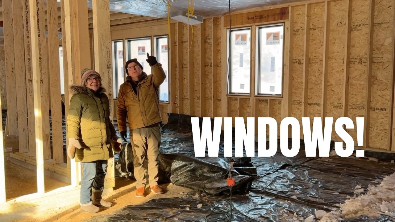New windows and a special visitor!