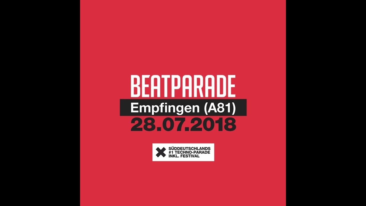 Beatparade Empfingen 2018  - die Technoparade
