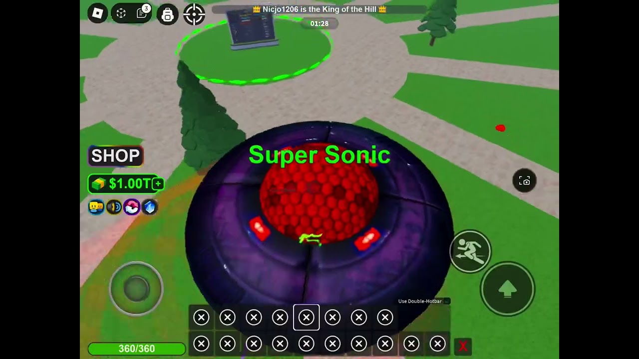 Playing Elemental Power Tycoon in Roblox