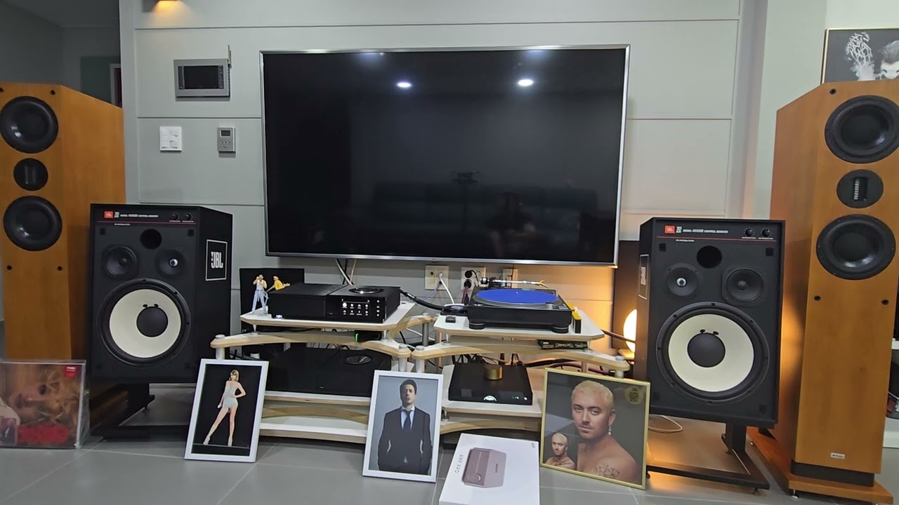 JBL 4312SE, Naim 102 돌저역 사운드
