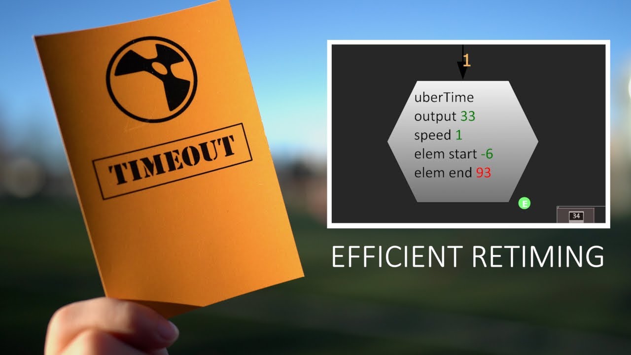 Nuke Timeout - EP06 - Efficient Retiming - Espresso Style Compositing Tutorial