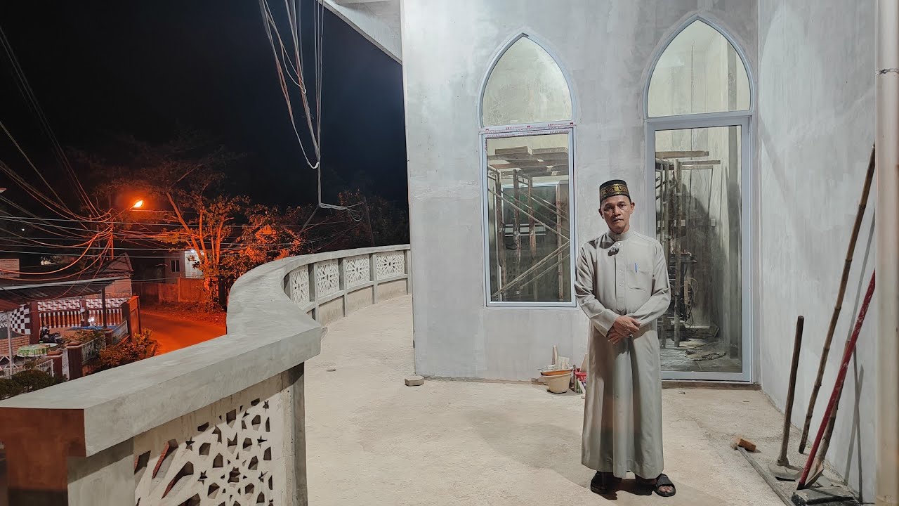 Perkembangan Mesjid Jami Nurul Iman Menjelang Bulan Ramadhan