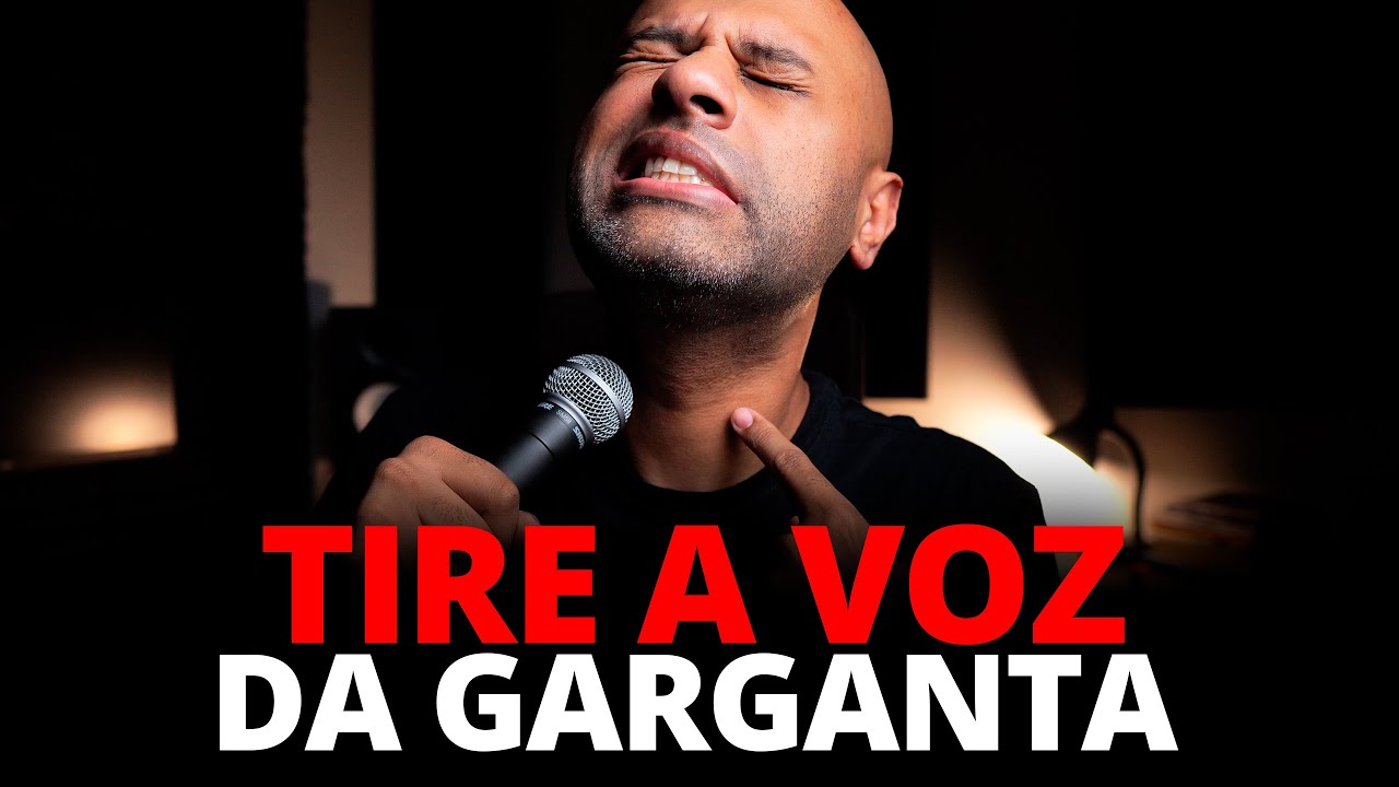 Como TIRAR A VOZ da GARGANTA (ATUALIZADO) 3 Exercícios Infalíveis