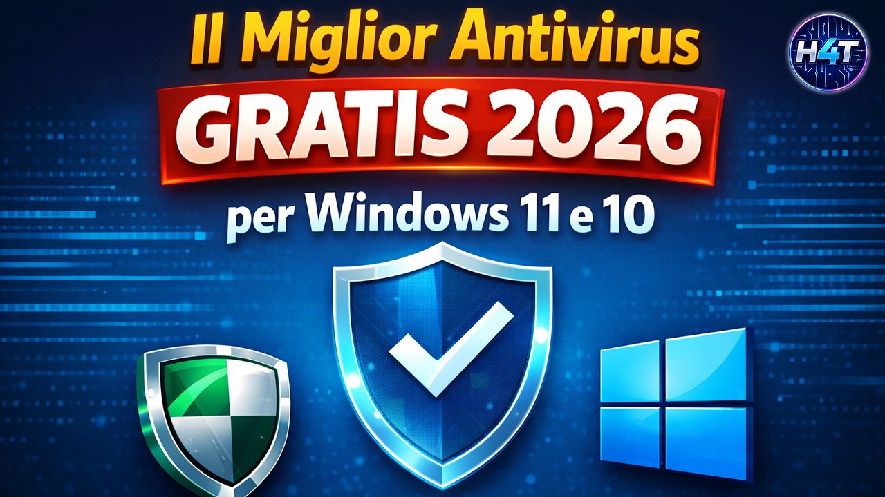 il Miglior Antivirus Gratis 2026 per Windows 11 e 10