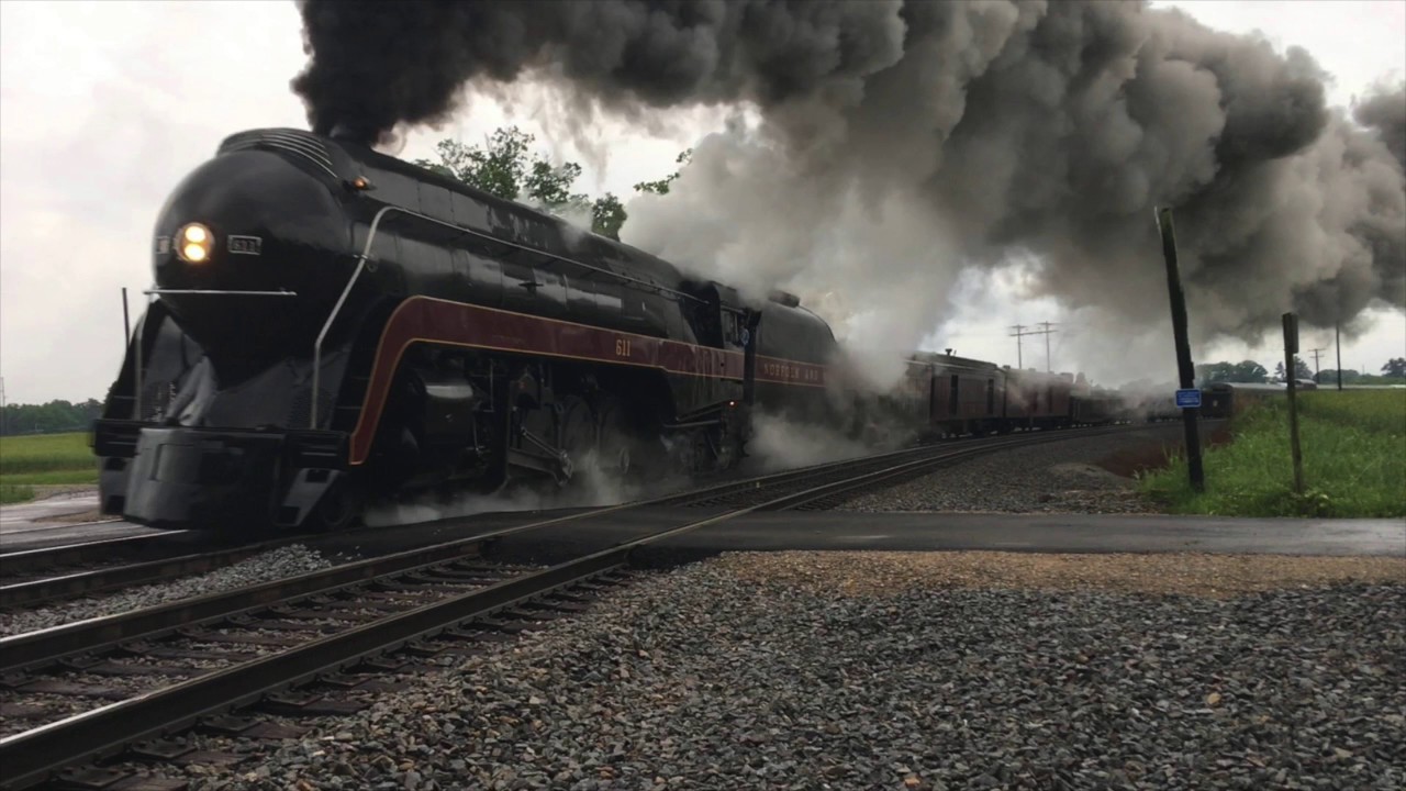 Norfolk & Western 611 Danville Hill Audio Recording