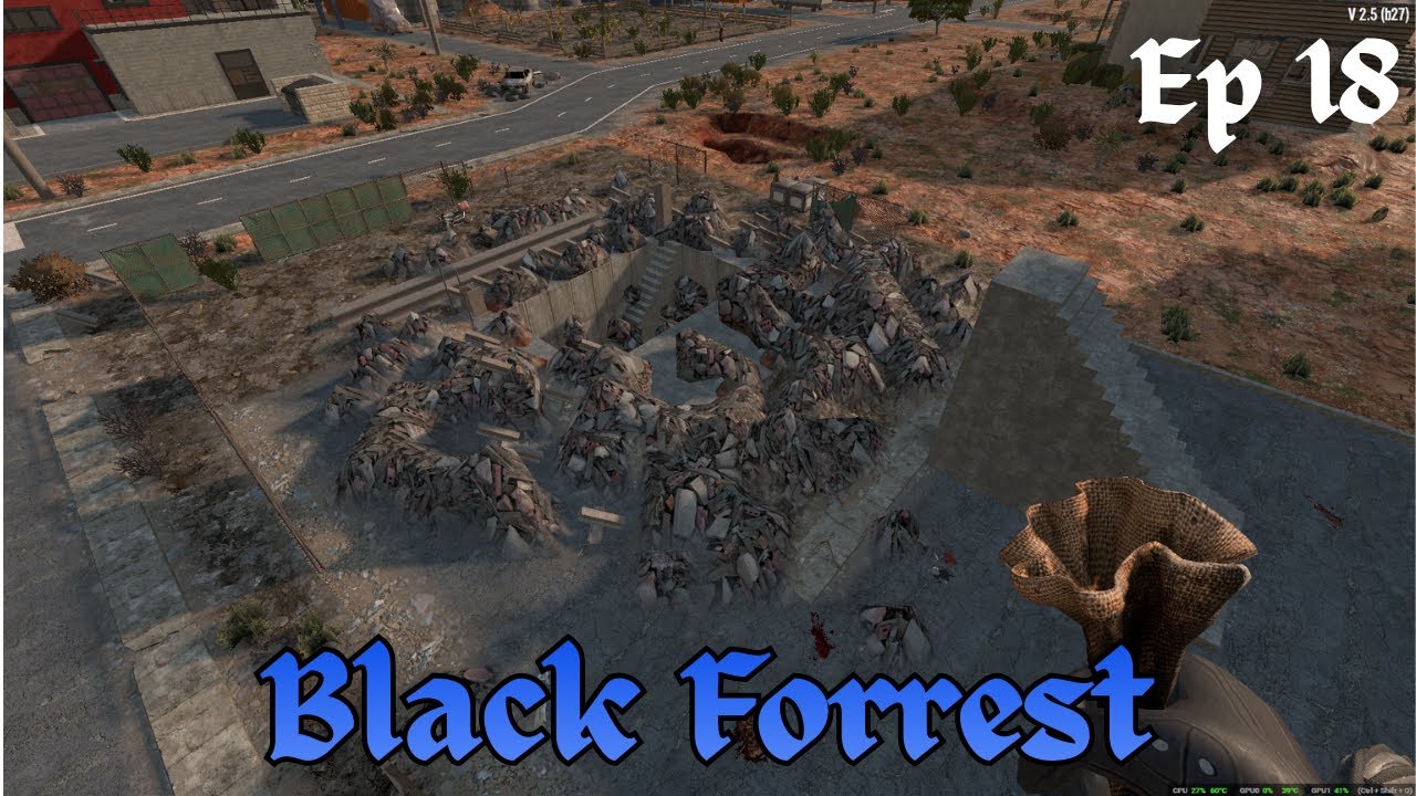 Black Forrest Mod - Days 20 &21 Horde (Not everything survives!)