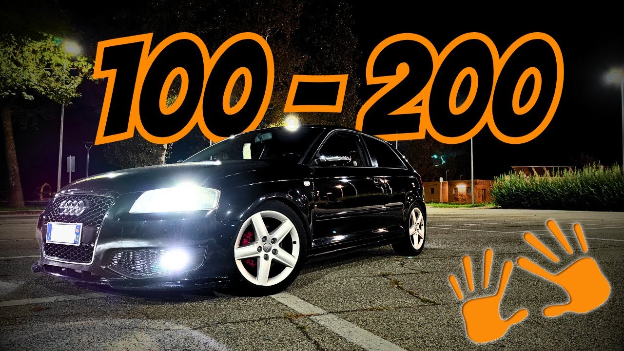 TEST 100 - 200 Audi A3 8p 2.0 TDI 140 cv | PSI