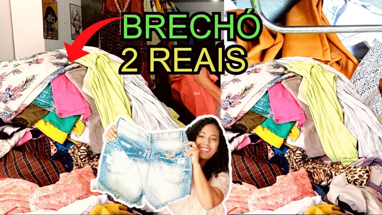 BANCA DE 2 REAIS NO BRECHÓ - SÓ PEÇA TOP ! EM NOVA SERRNA-MG *bazar de roupas usadas l BRECHO BARATO